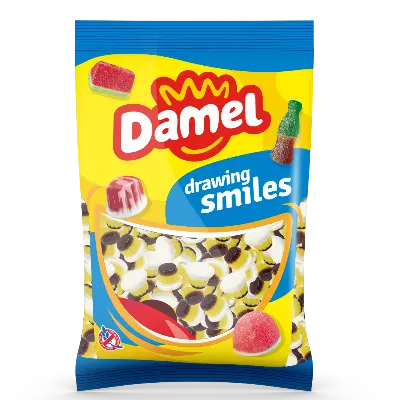 Damel Fruchtgummi Schaumzucker Caramel Cream 1kg