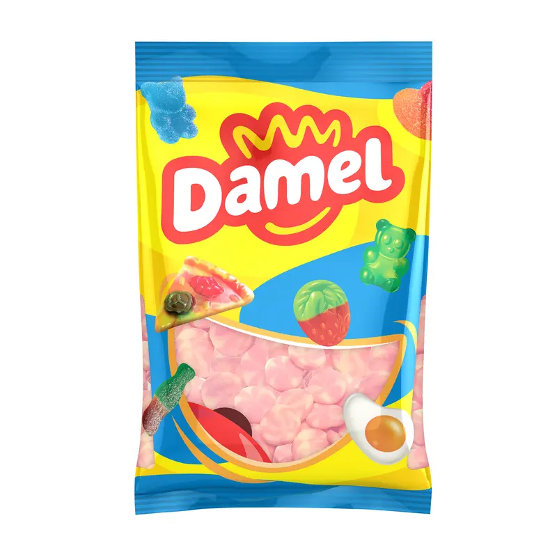 Damel Fruchtgummi Schaumzucker Terabytes 1kg