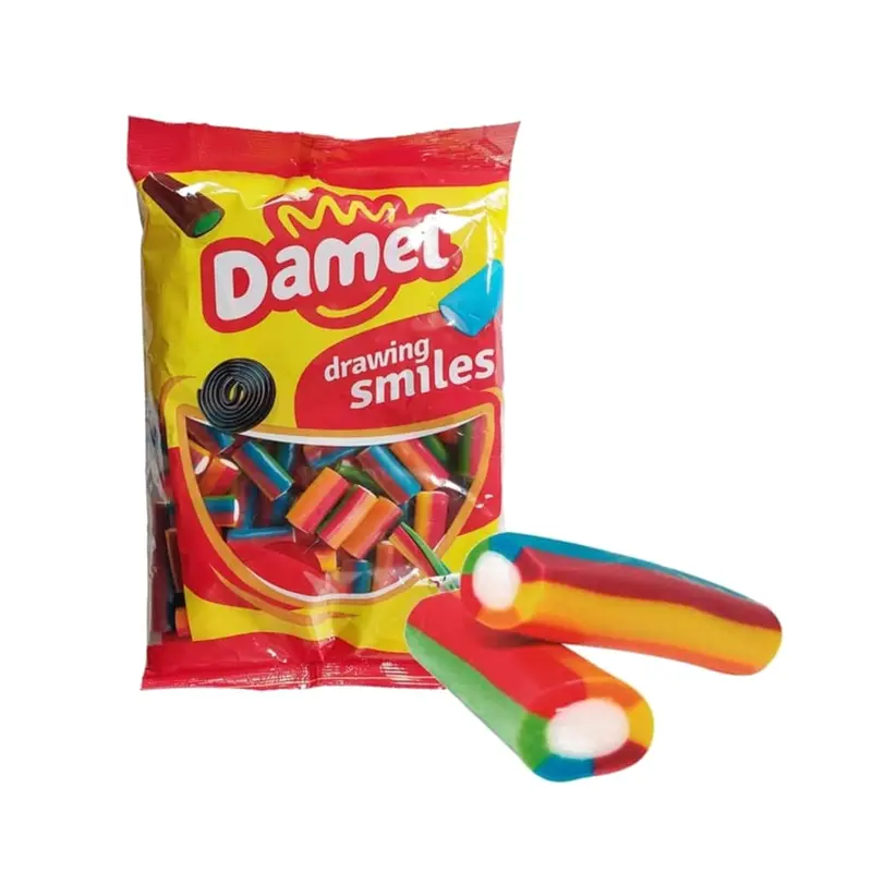 Damel Lakritz Mini Jumbo Regenbogen 1kg