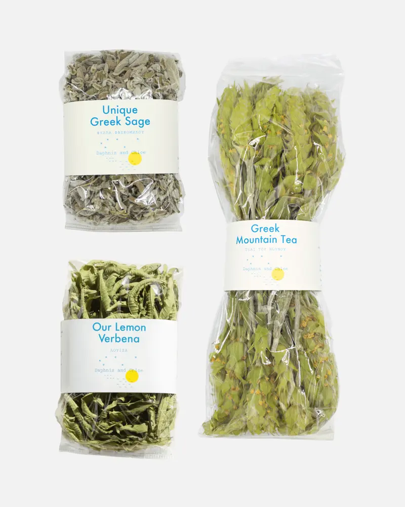 Daphnis and Chloe Kräutertee 3er Probierset