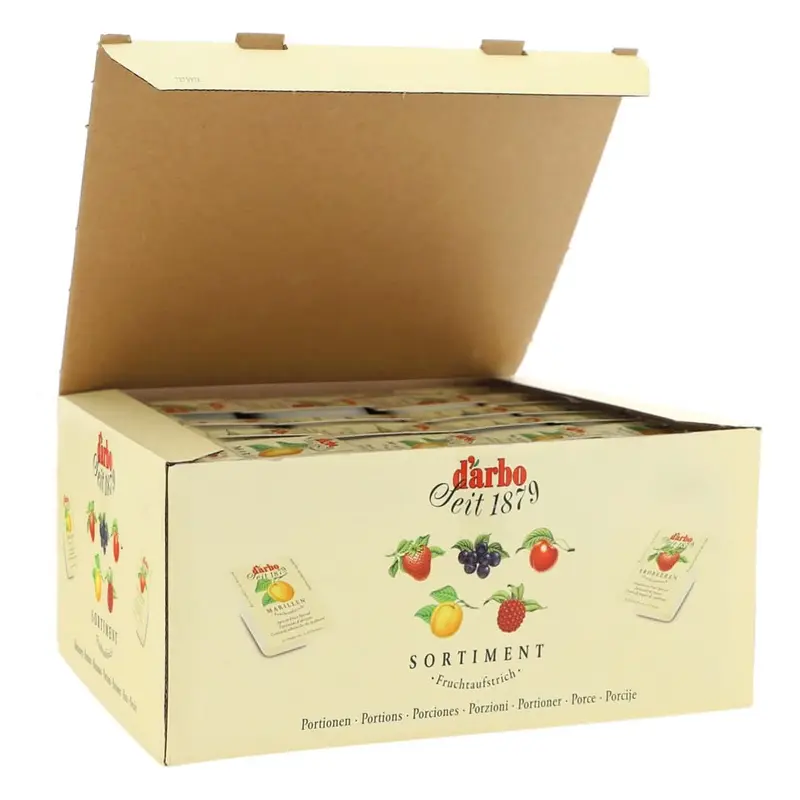 Darbo Fruchtaufstrich 100 Portionen - Mix Sortiment, 1er Pack (1 x 2.5 kg)