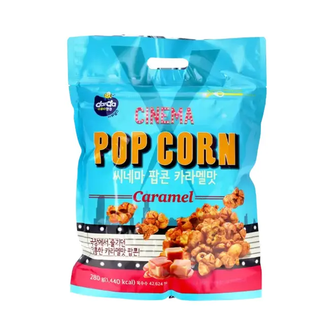 Darda Kino-Popcorn im Zippack – Karamellgeschmack 280g