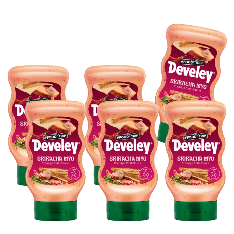 Develey Sriracha Mayo Sauce (6x 300 ml)