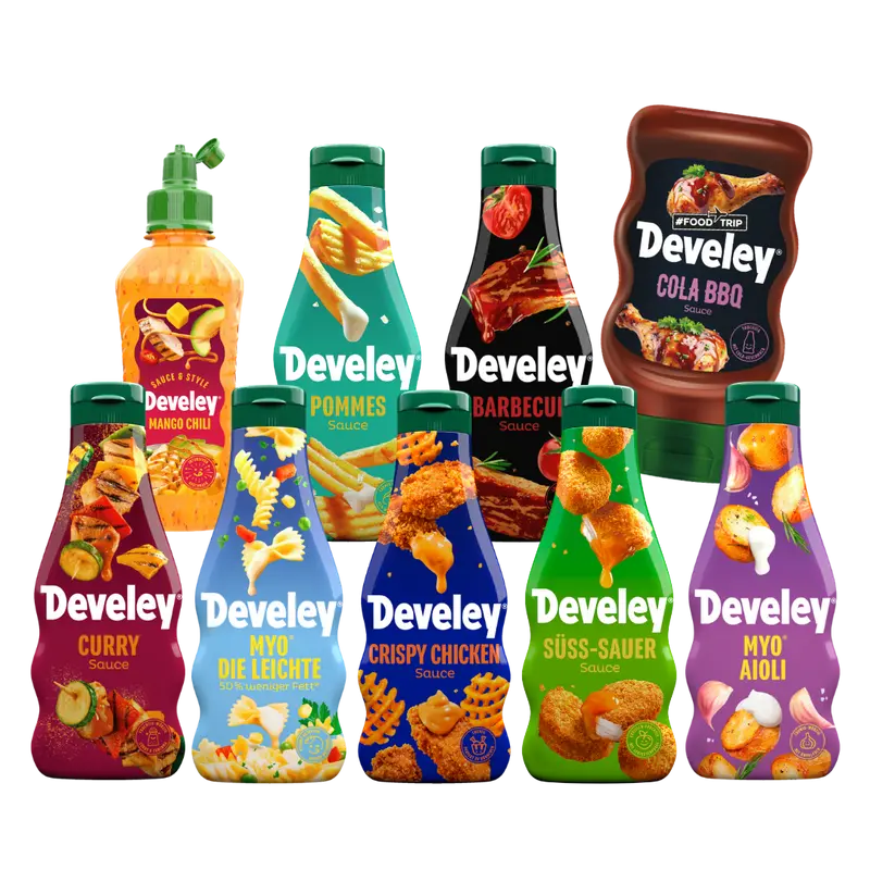 Develey Veganes Grillset (9er Bundle)