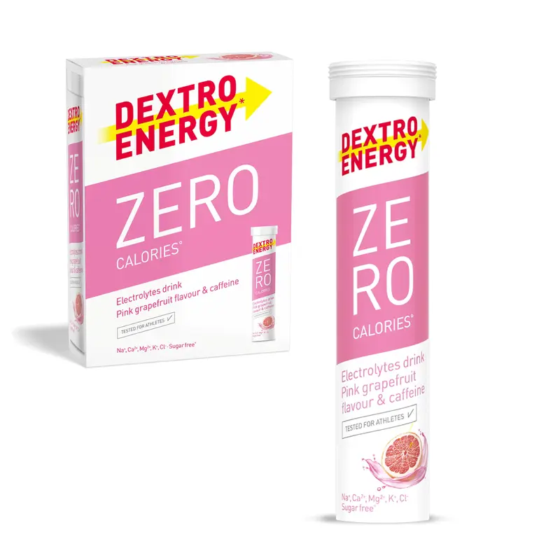Dextro Energy Zero Calories° - Pink Grapefruit + Caffeine