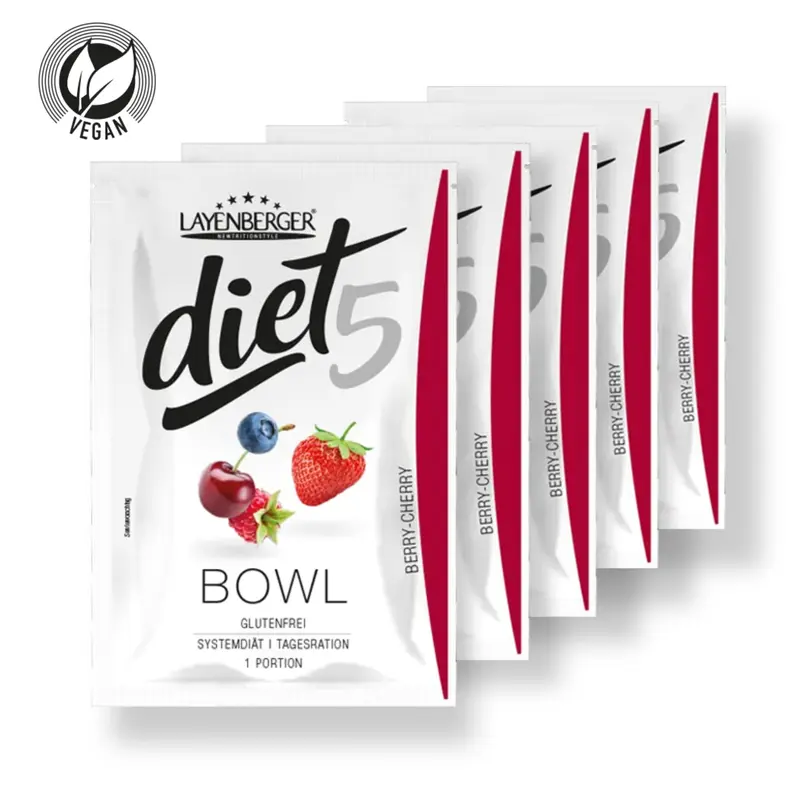 DIET5 BOWL 5er Tagesration Cherry Berry