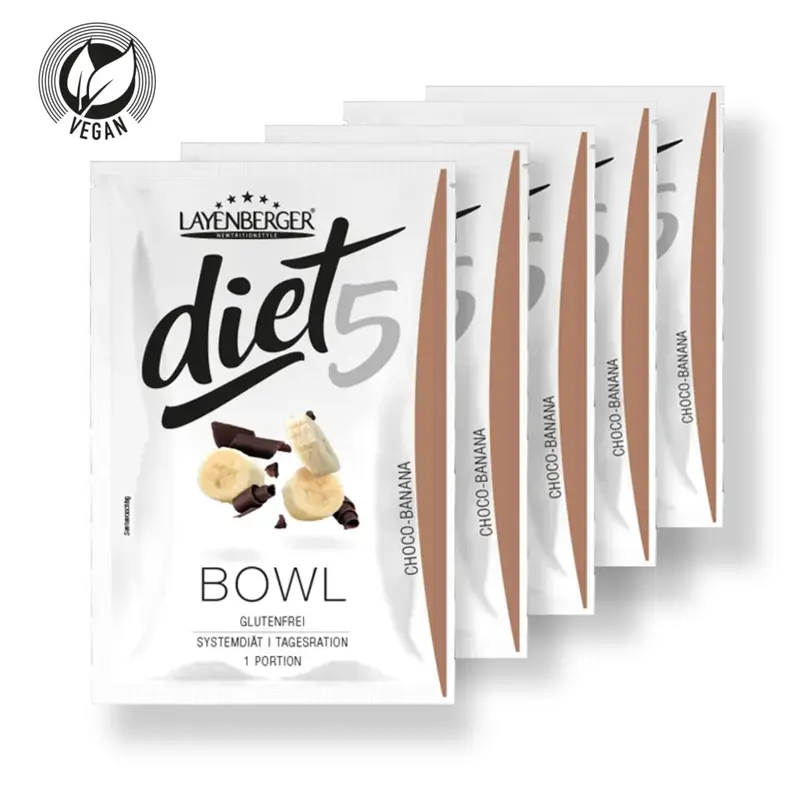 DIET5 BOWL 5er Tagesration Choco Banana