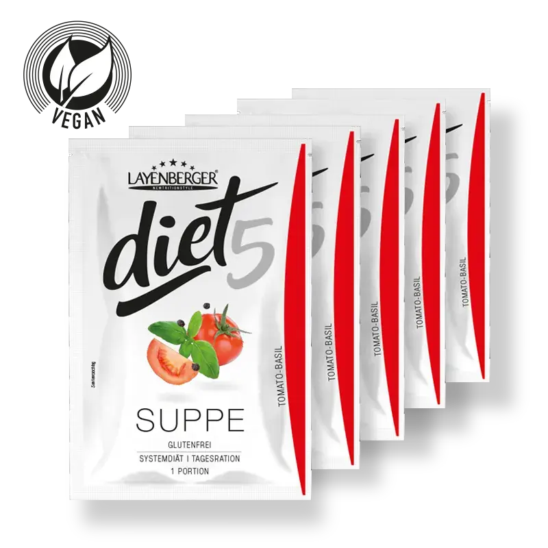 DIET5 SUPPE 5er Tagesration Tomato Basil
