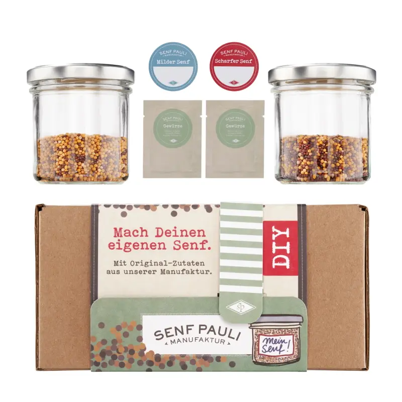 DIY Senf Set - "Senf selber machen"