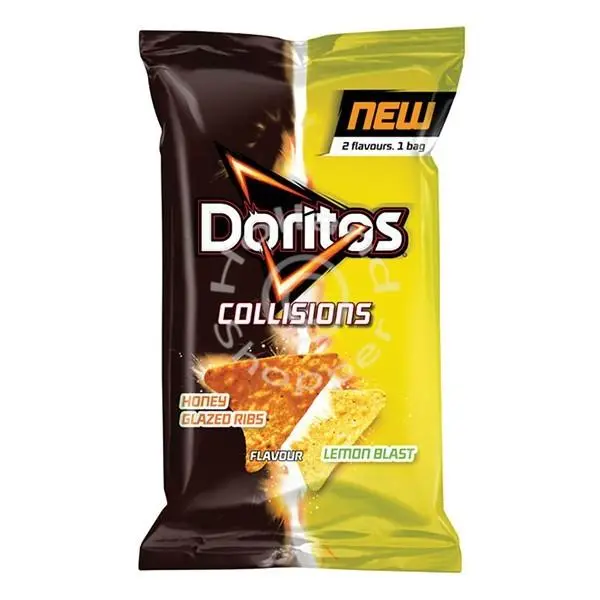 Doritos Collisions Honey Glazed Ribs and Lemon Blast, Nachos mit Zitrone und Honig, 162g