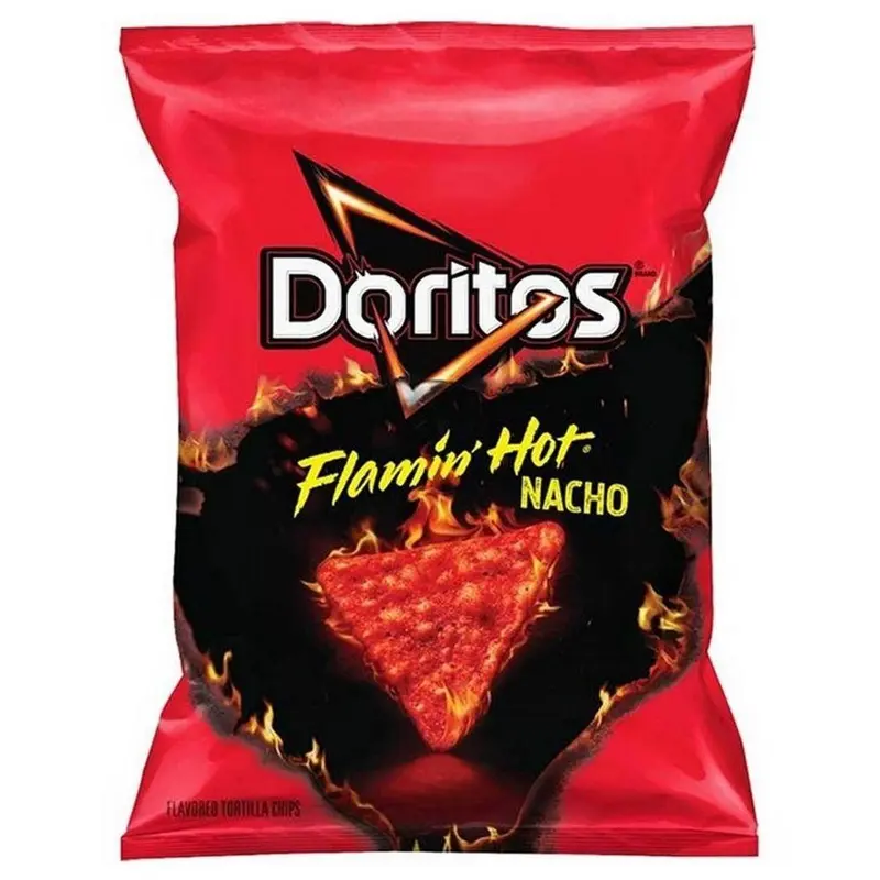 Doritos Flamin Hot Nacho Cheese, scharfe Käsesnacks mit 311g