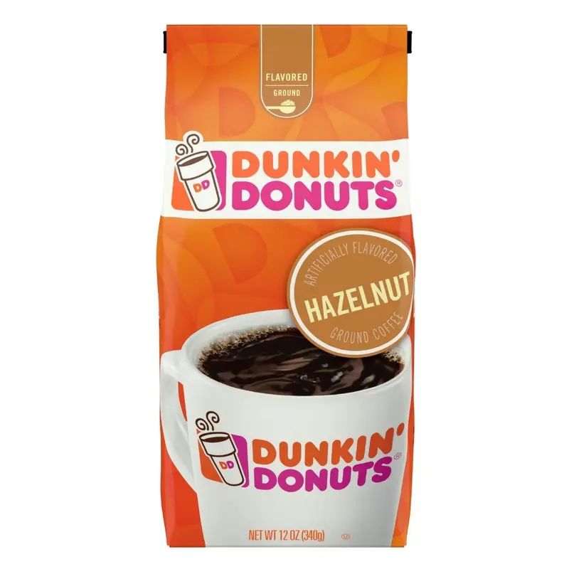 Dunkin' Haselnusskaffee, amerikanischer Haselnusskaffee mit 340g