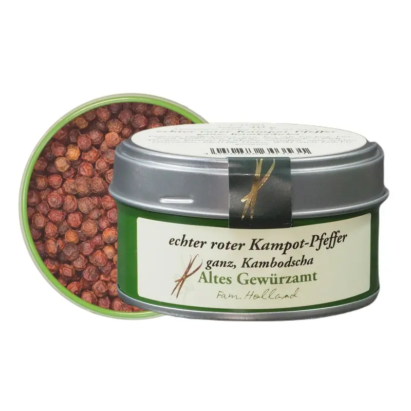 echter roter Kampot-Pfeffer