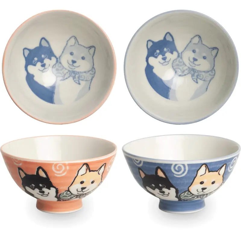 EDO Bowls Shiba Blau oder Rot Ø11,5 cm | H6 cm 1Stk
