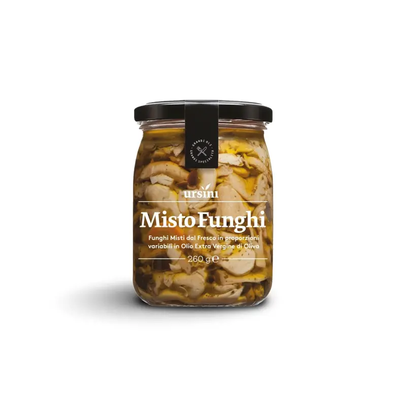 Eingelegte Pilze MISTO FUNGHI, 260gr