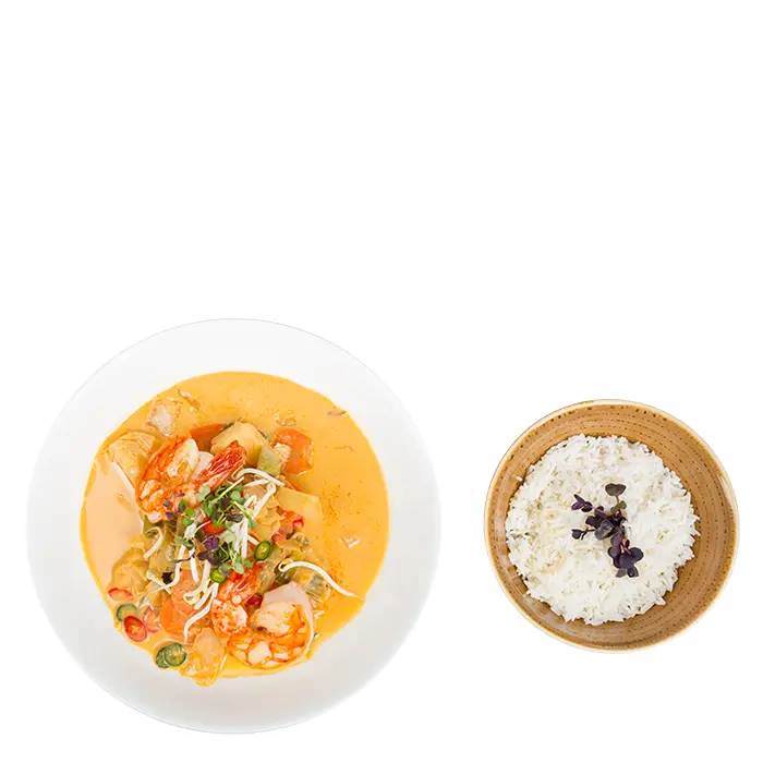 Eismeergarnele mit Gemüse-Curry