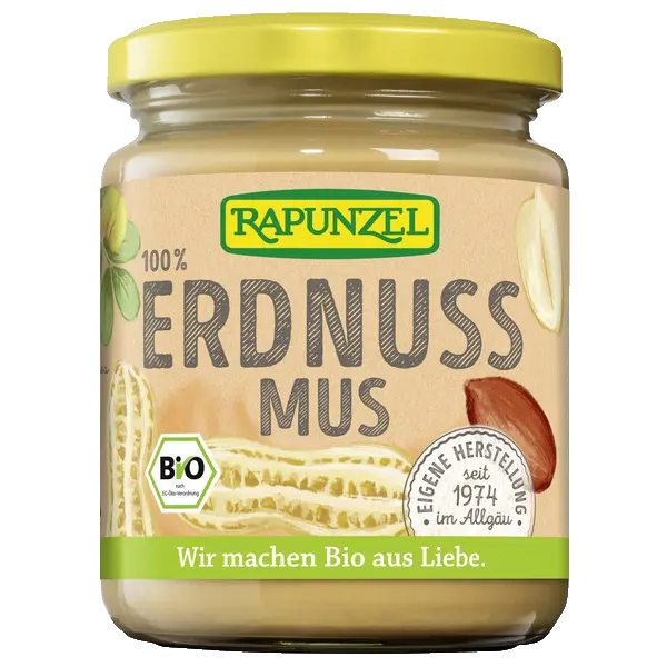 Erdnussmus fein bio (250g)