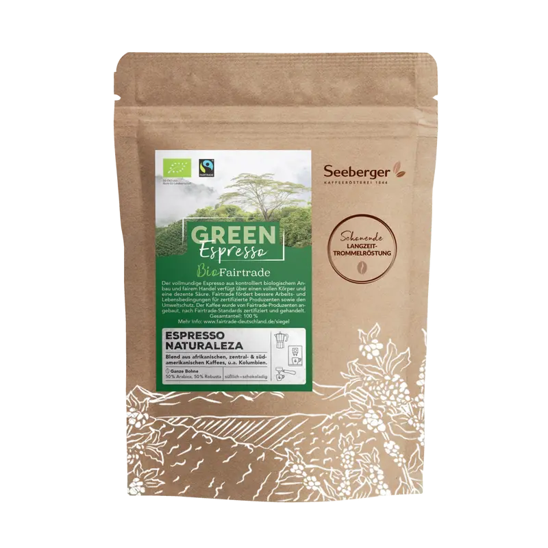 Espresso Naturaleza - bio & fairtrade (ganze Bohne)