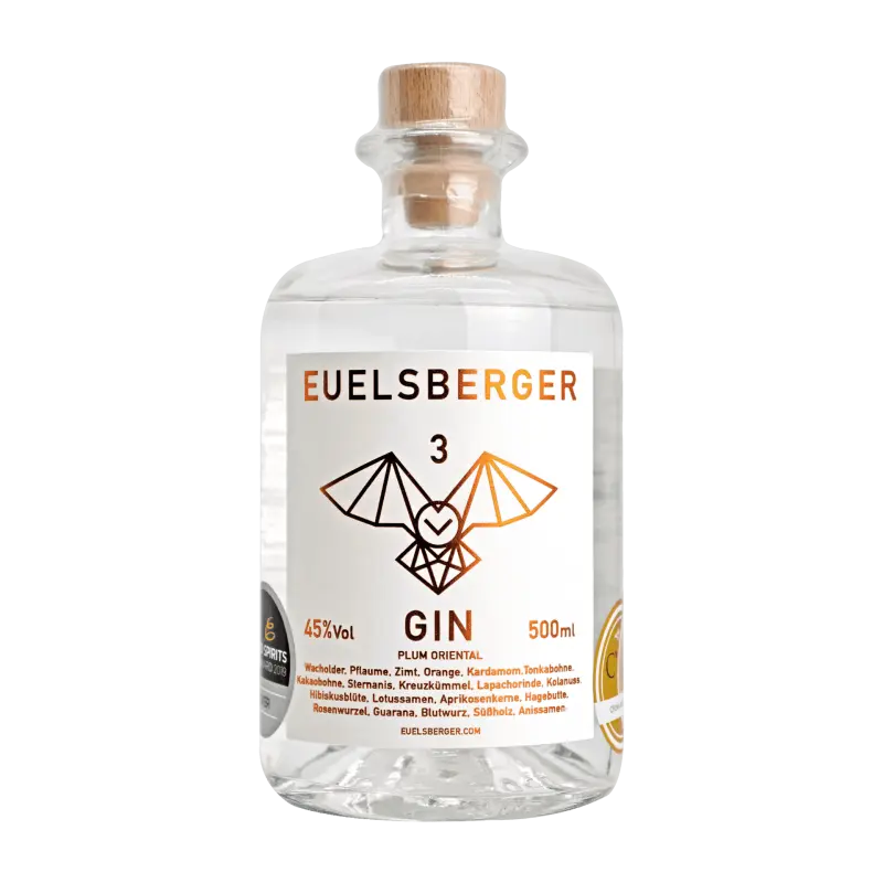 "Euelsberger Gin" Plum Oriental - 500 ml Flasche  -45% vol