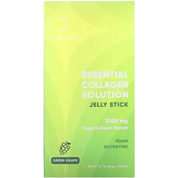 EVERYDAZE Essential C's Jelly Stick Grape 10x20G Konjak Jelly mit Vitamin C