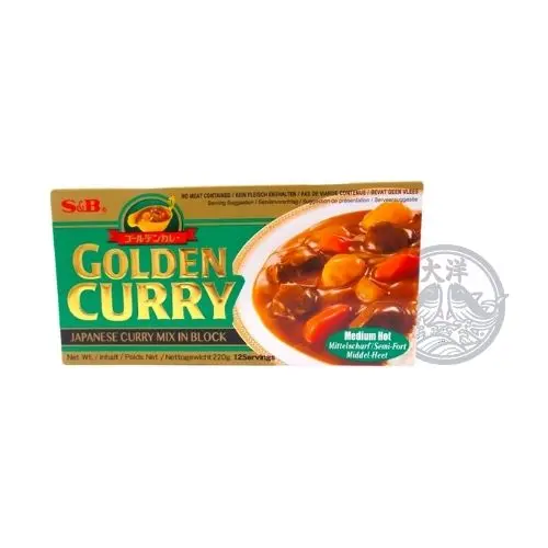 EX Golden Curry Chukara (Curry Roux Medium Hot)