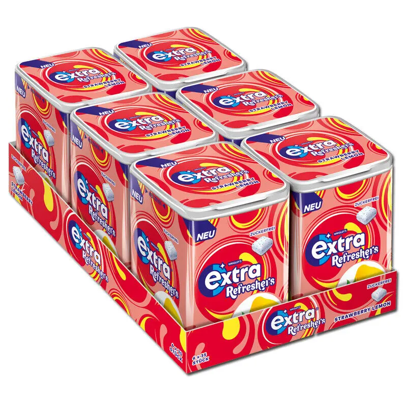 Extra Refreshers Strawberry-Lemon 6 x 35 Stk.