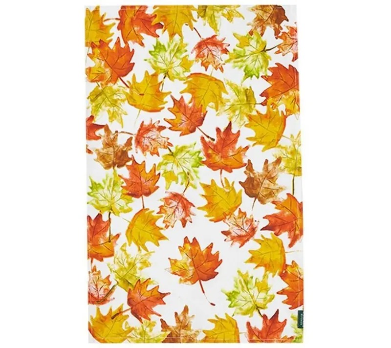 Fall Leaves Geschirrtuch von Stonewall Kitchen (100 % Baumwolle)