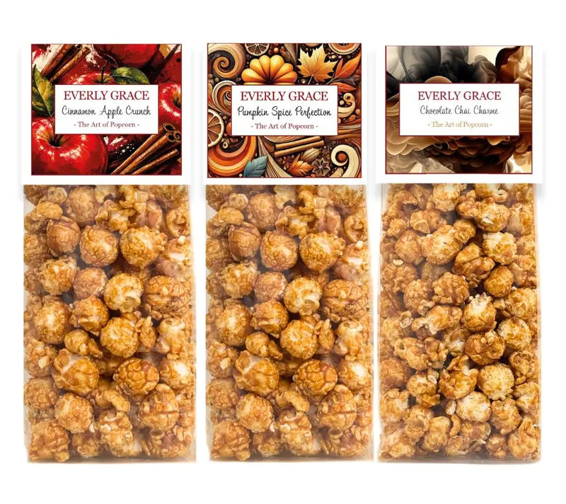 Fall Popcorn Set von Everly Grace (3 x 100 g)
