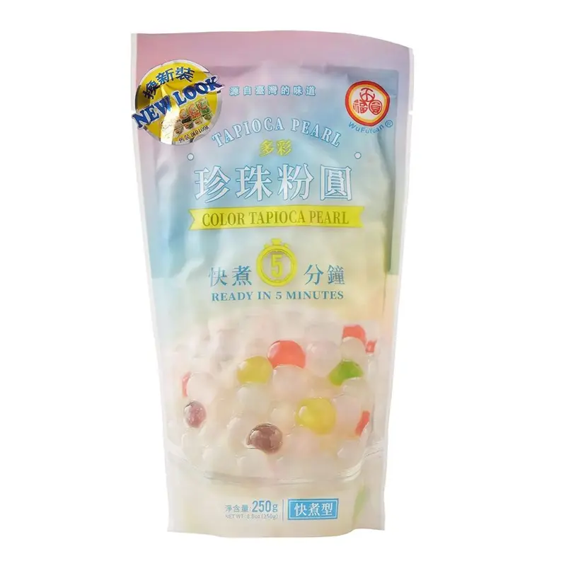 Farbige Tapiokaperlen, gefärbte Tapiokaperlen 250g