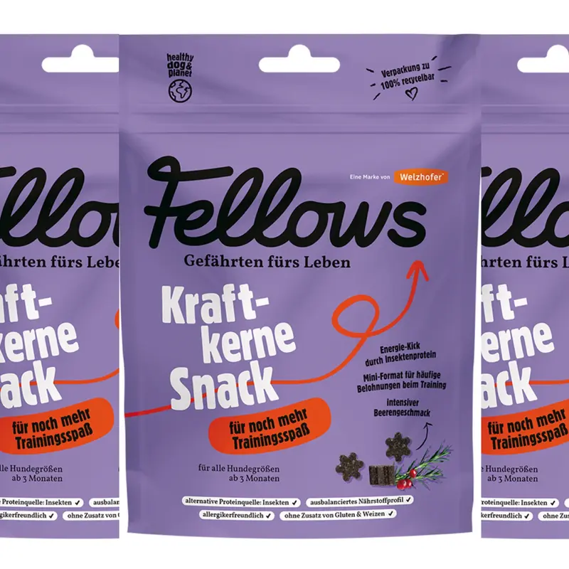 Fellows Hundefutter - Kraftkerne Snack, 8x350g