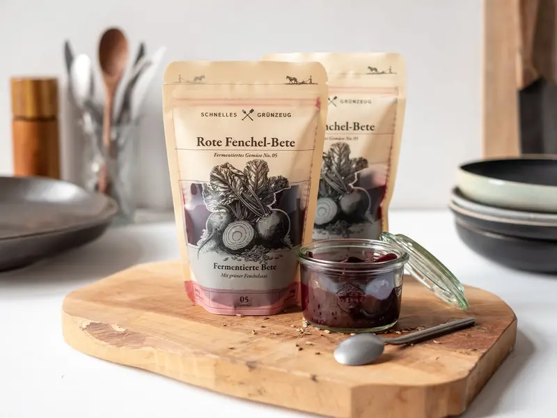 Fermentierte Rote Fenchelbete