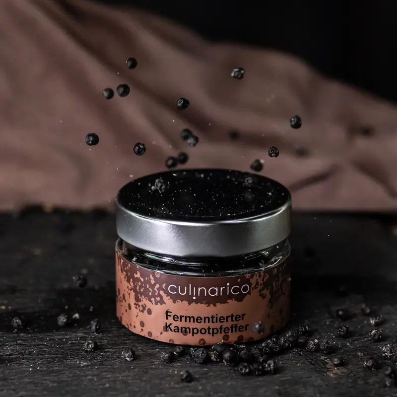 Fermentierter Kampotpfeffer aus Kambodscha, bio