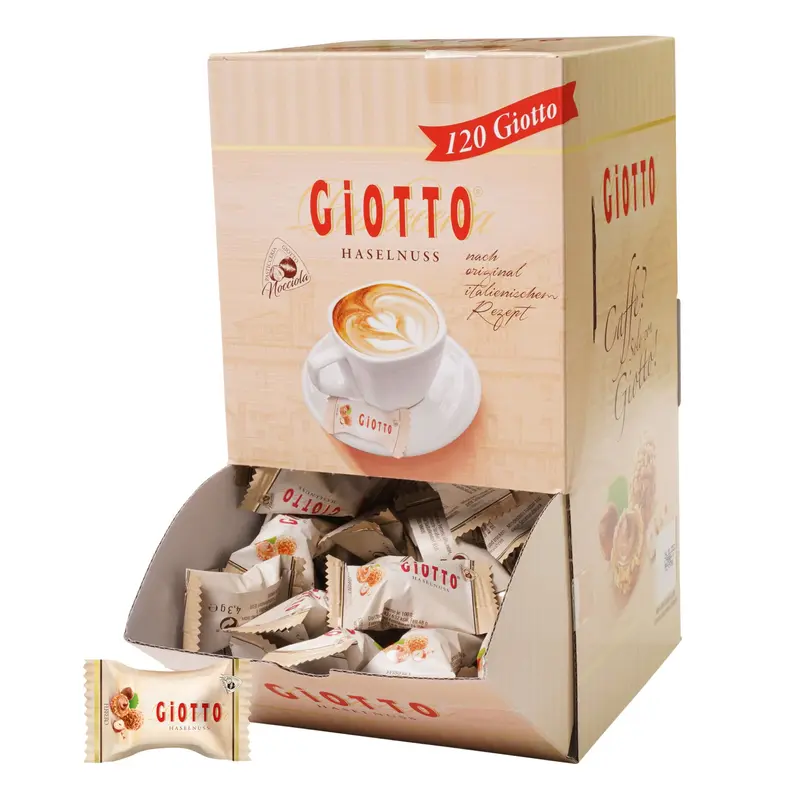 Ferrero Giotto Haselnuss Single Pack, 120er Pack (120 x 4,3g)