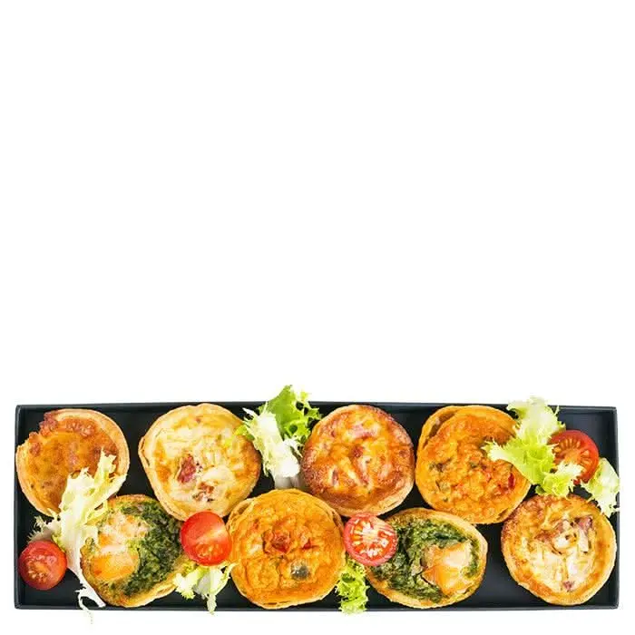 Fingerfood Package Quiche