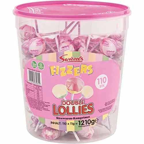 Fizzers Lolly Riesen Dose 110 x 11g