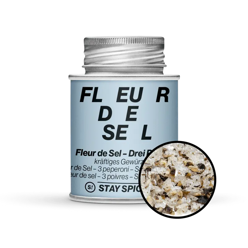 Fleur de Sel / Flor de Sal - Drei Pfeffer