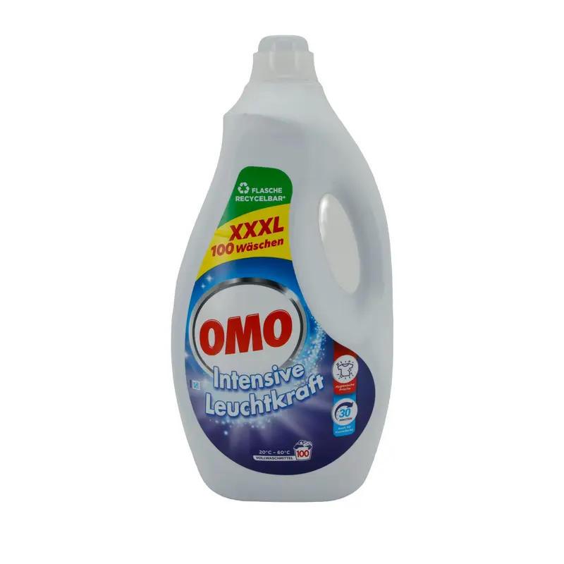 Flüssigwaschmittel OMO | Intensive Leuchtkraft XXXL | 100 Waschladungen | 5 l