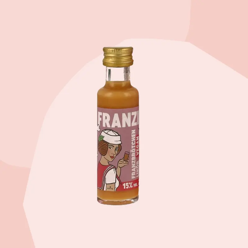 Franzbrötchenlikör Franzi vegan