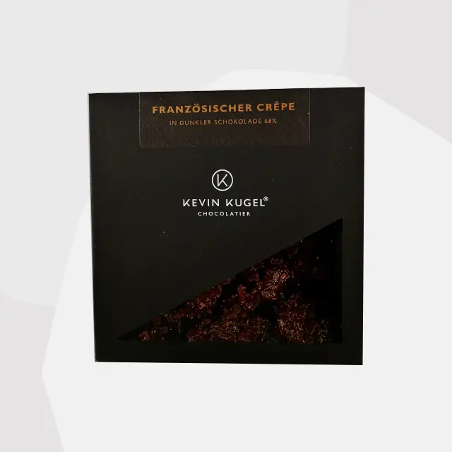 Französische Crêpes in Dunkler Schokolade (68 %)