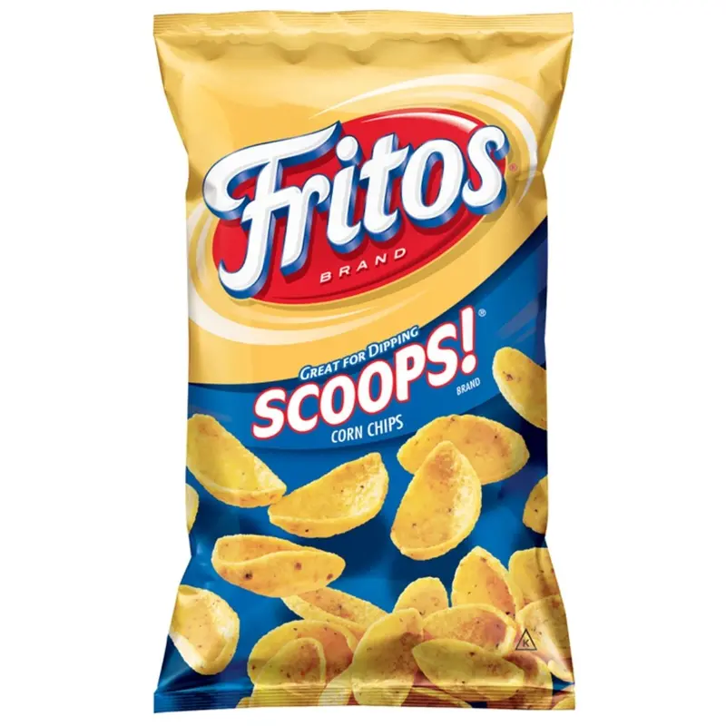 Fritos Scoops Cron Chips, knusprige Maisflocken aus 311,8g