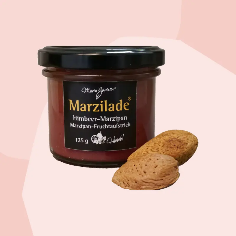 Fruchtaufstrich mit Marzipan