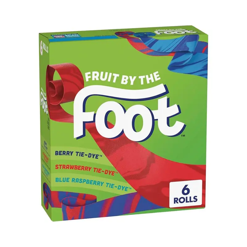 Fruit By The Foot Fruit Variety, Fruchtbonbons mit 128g Fruchtgeschmack