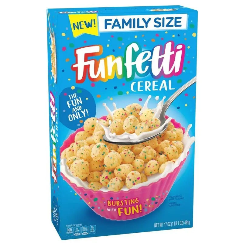 Funfetti Cereal Family, bunte Cerealien 481g