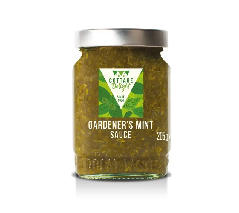 Gardener's Mint Sauce von Cottage Delight (205 g Glas)