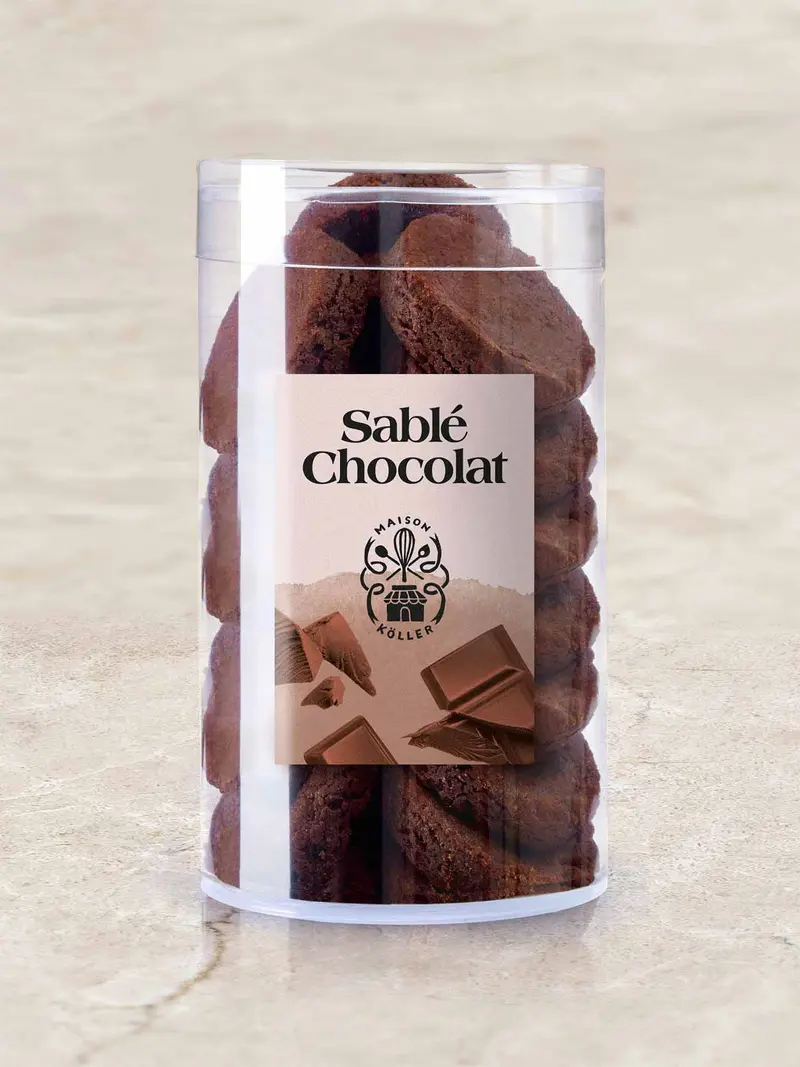 Gebäck »Sablé Chocolat«