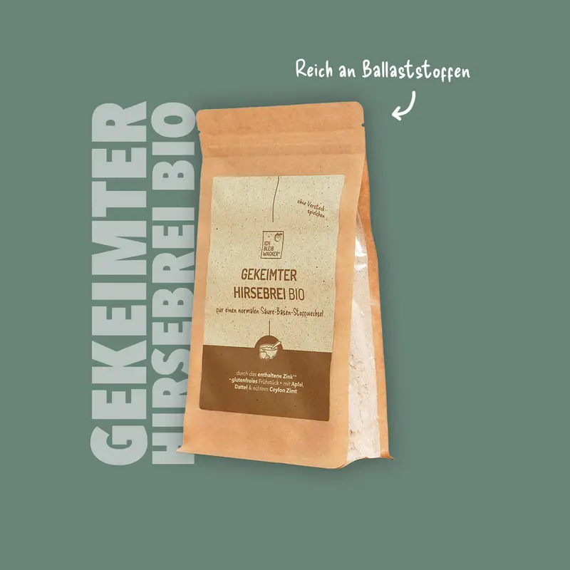 Gekeimter Hirsebrei Bio, 350g