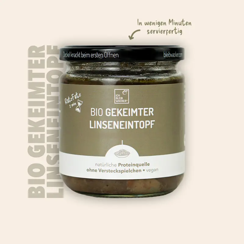 Gekeimter Linseneintopf Bio, 360ml