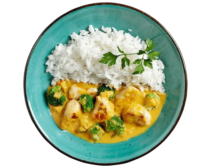 Gelbes Curry "Butter Chicken Style"
