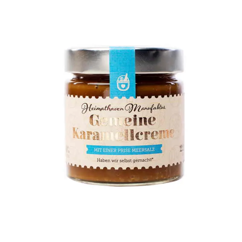 Gemeine Karamellcreme mit Meersalz