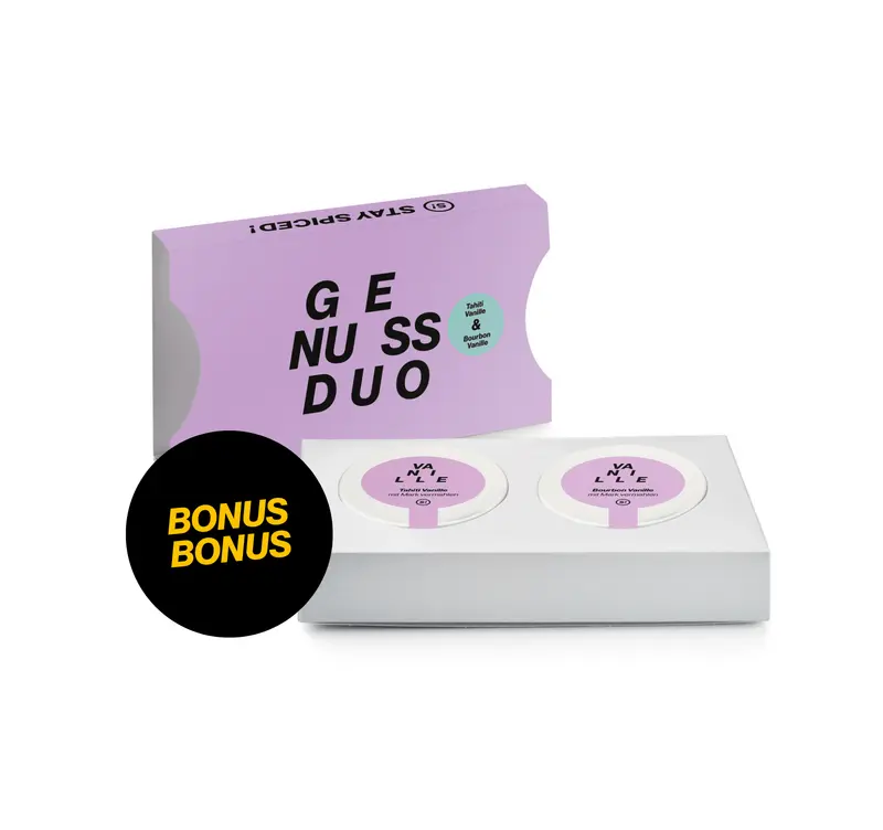 Genussduo - Tahiti Vanille 5g & Bourbon Vanille 5g